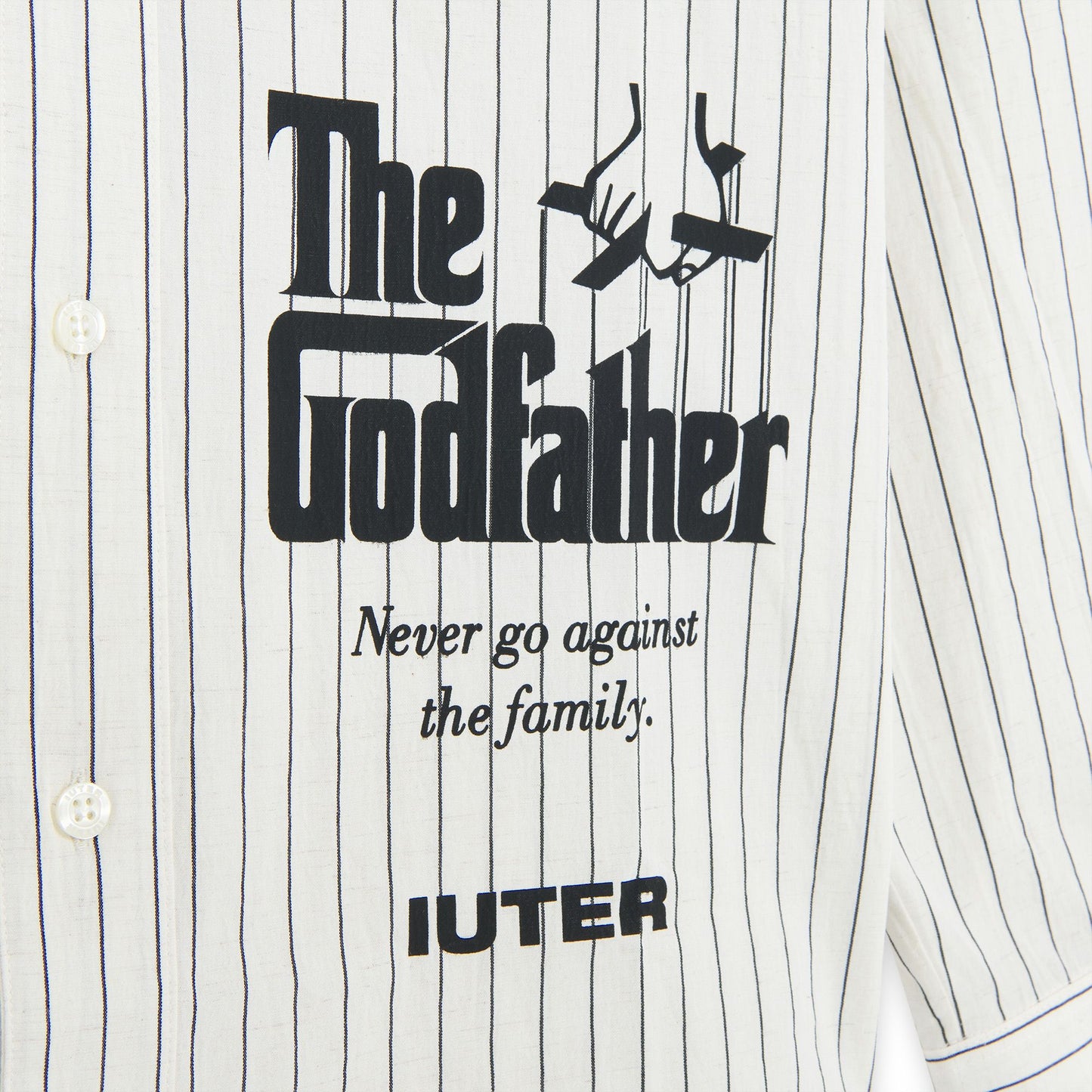 IUTER - The Godfather Worldwide Pinstripe Shirt