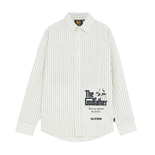 IUTER - The Godfather Worldwide Pinstripe Shirt