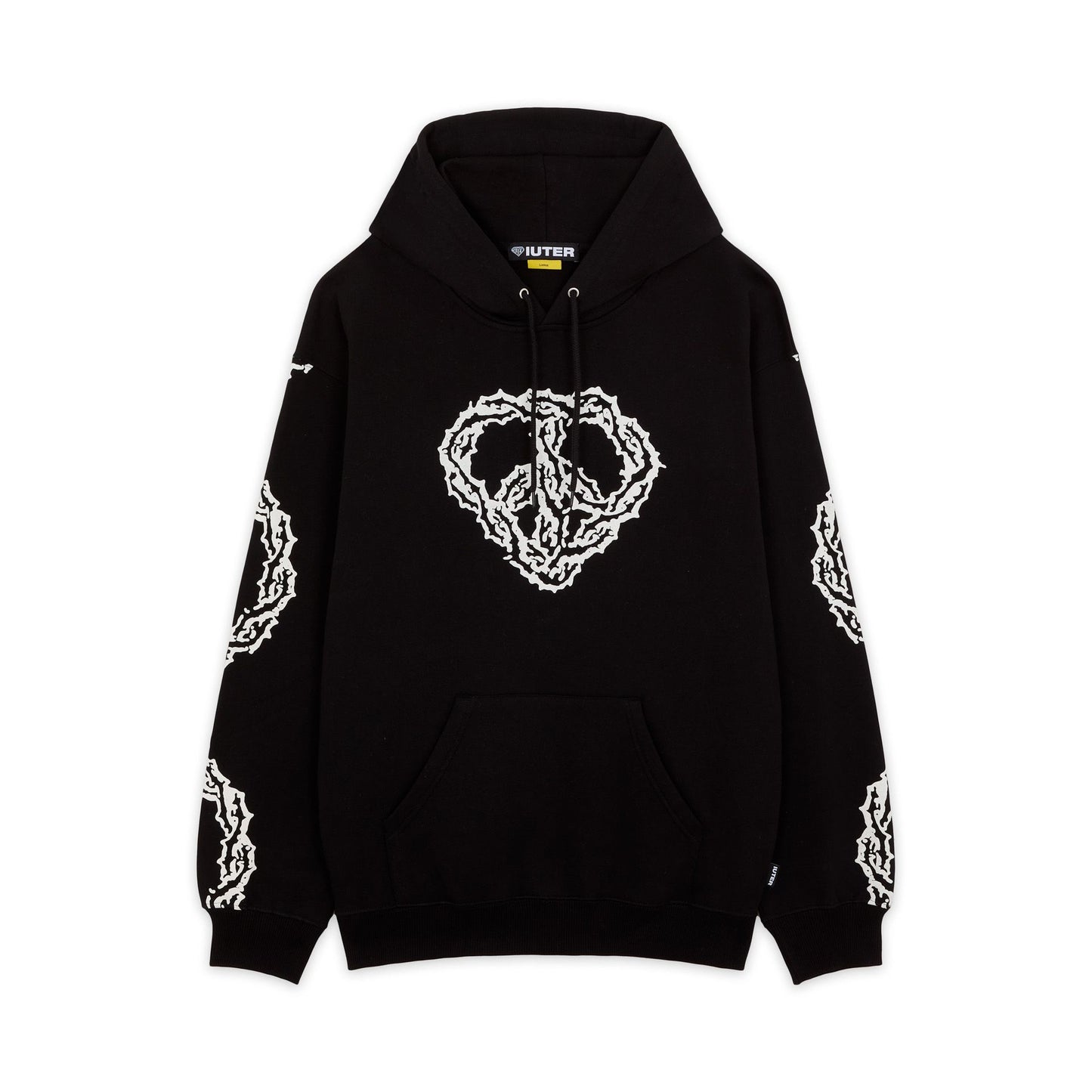 IUTER - Thorns Hoodie Black