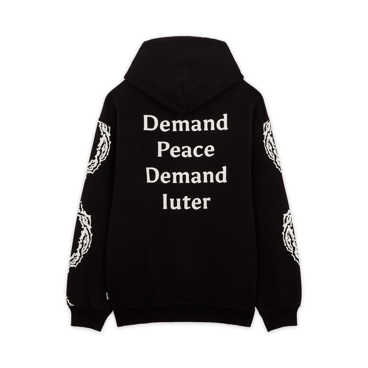 IUTER - Thorns Hoodie Black