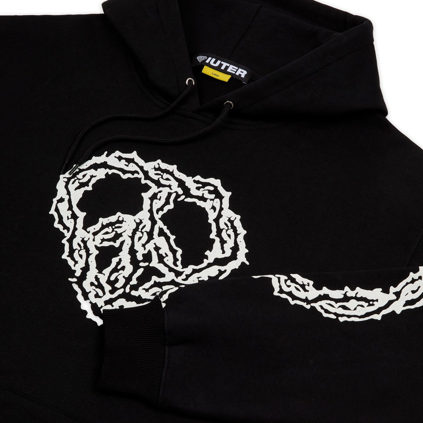 IUTER - Thorns Hoodie Black