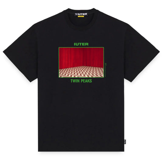 IUTER - Twin Peaks Lodge T-Shirt Black