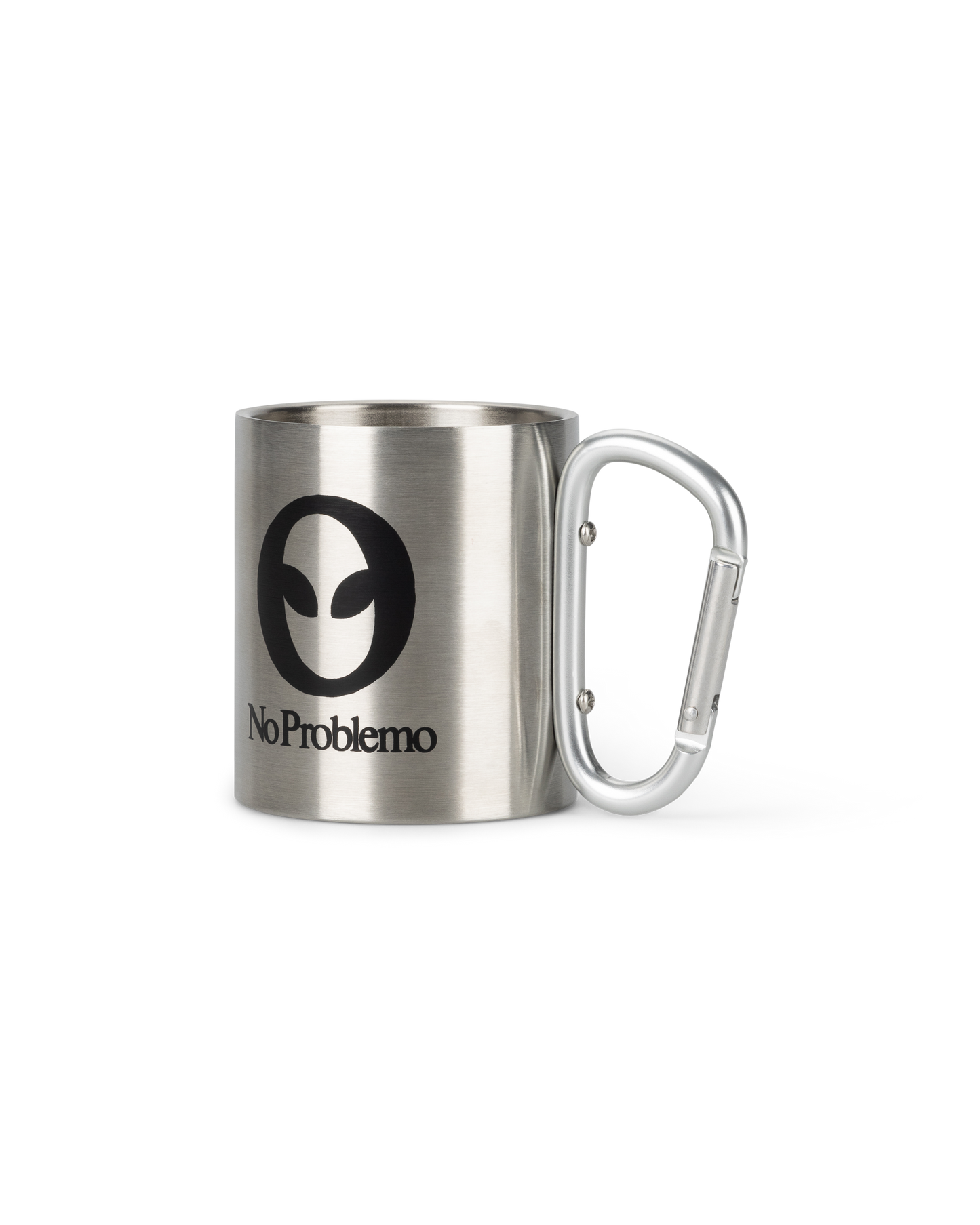 NO PROBLEMO - No Problemo Carabiner Mug Silver