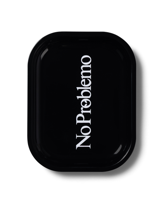 NO PROBLEMO - Metal Tray Black