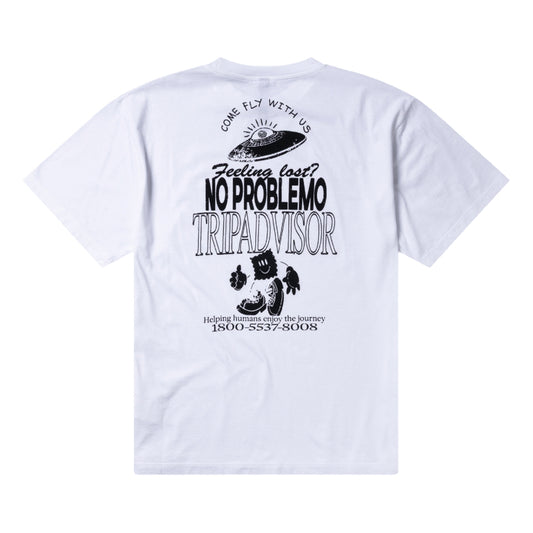 NO PROBLEMO - Trip Advisor T-Shirt White