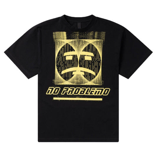 NO PROBLEMO - Dot Vortex T-Shirt Black