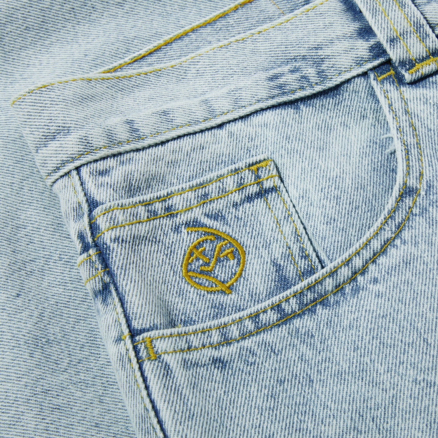 POLAR SKATE - Big Boy Shorts Light Blue