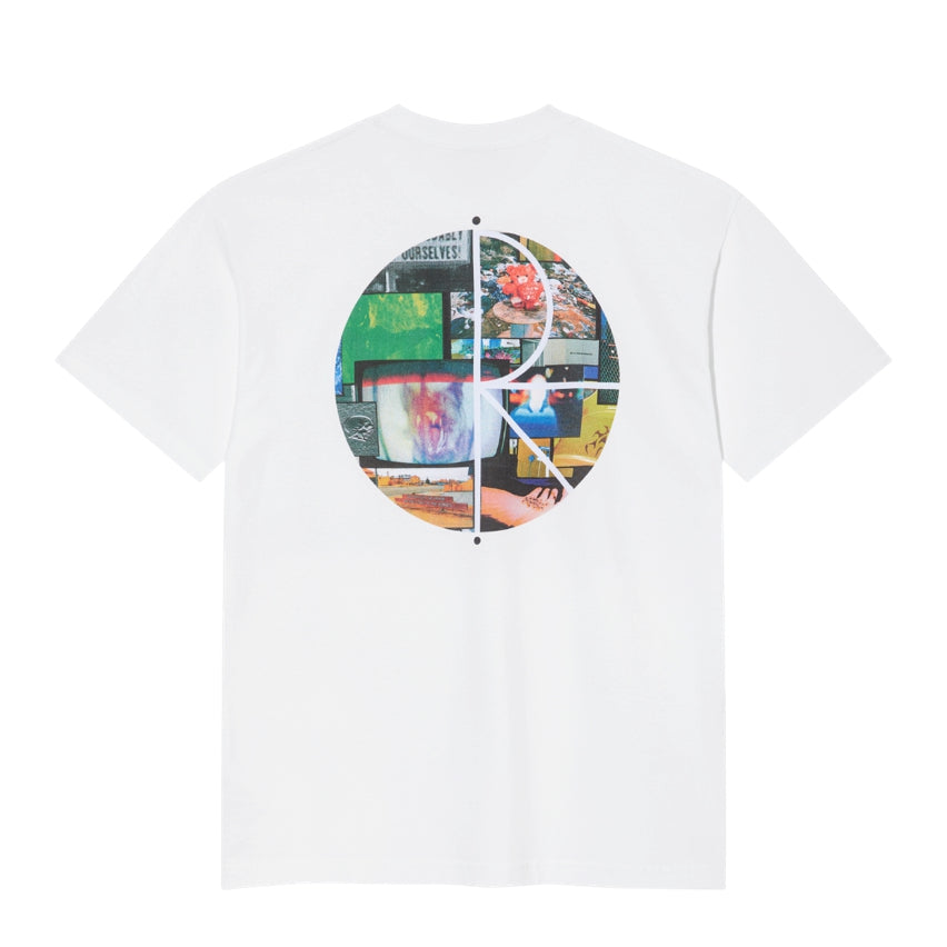 POLAR SKATE - Fill Logo Ourselves Collage Tee White