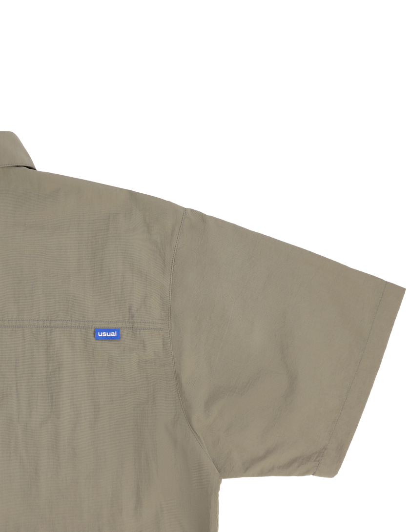 USUAL - Utility Shirt Mud Brown