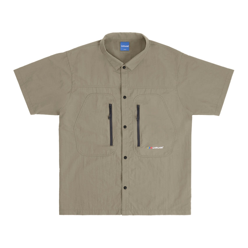 USUAL - Utility Shirt Mud Brown
