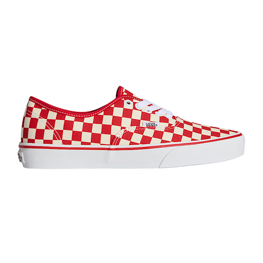 VANS - Authentic Checkerboard Red White
