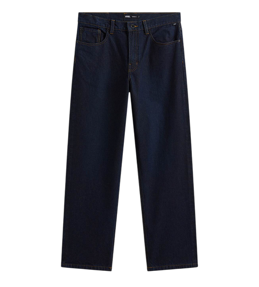 VANS - LX Check-5 Loose Denim Pants Dark Rinse