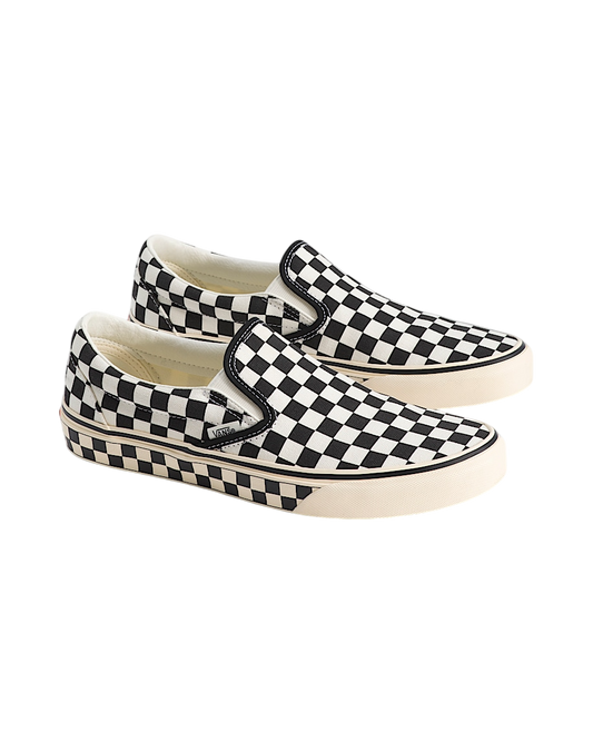 VANS - Slip-On Checkerboard Black Marshmallow