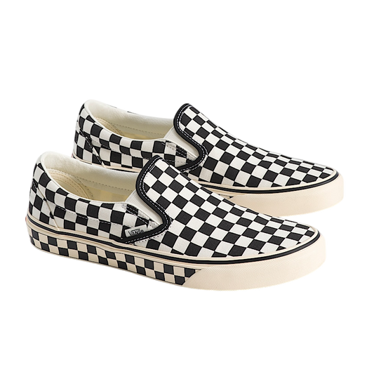 VANS - Slip-On Checkerboard Black Marshmallow