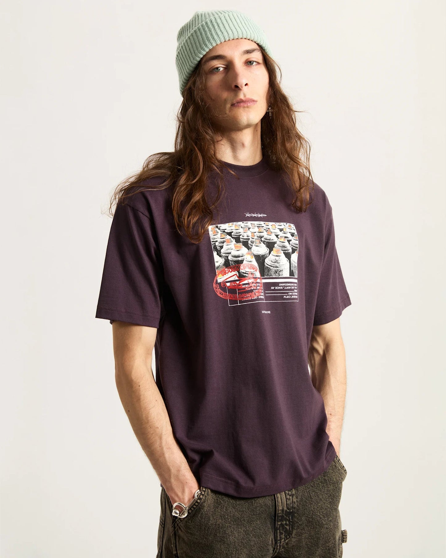 VANS - Style Tips T-Shirt Dark Port
