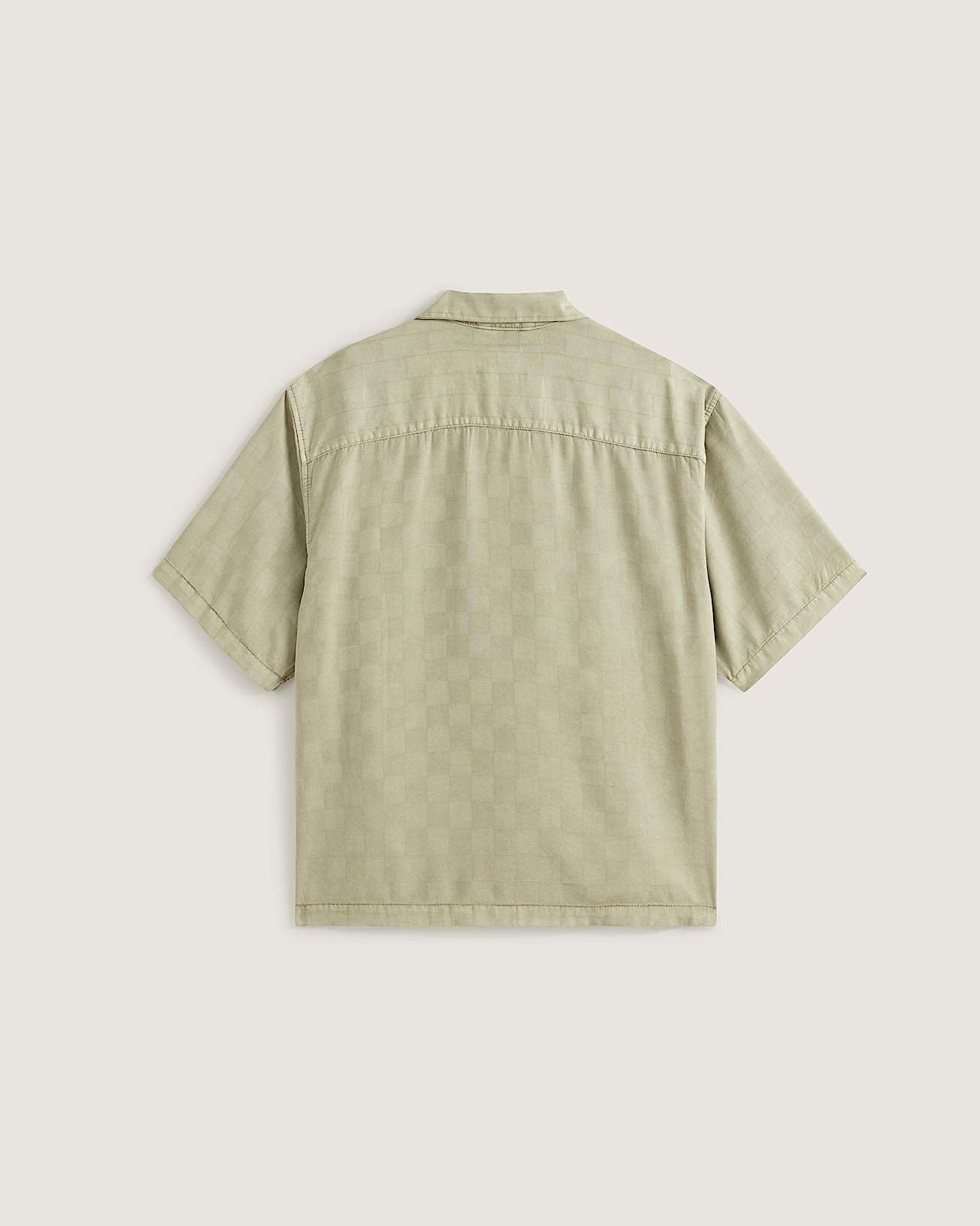 VANS - Van Doren Tencel Check Camp Shirt Soft Sage