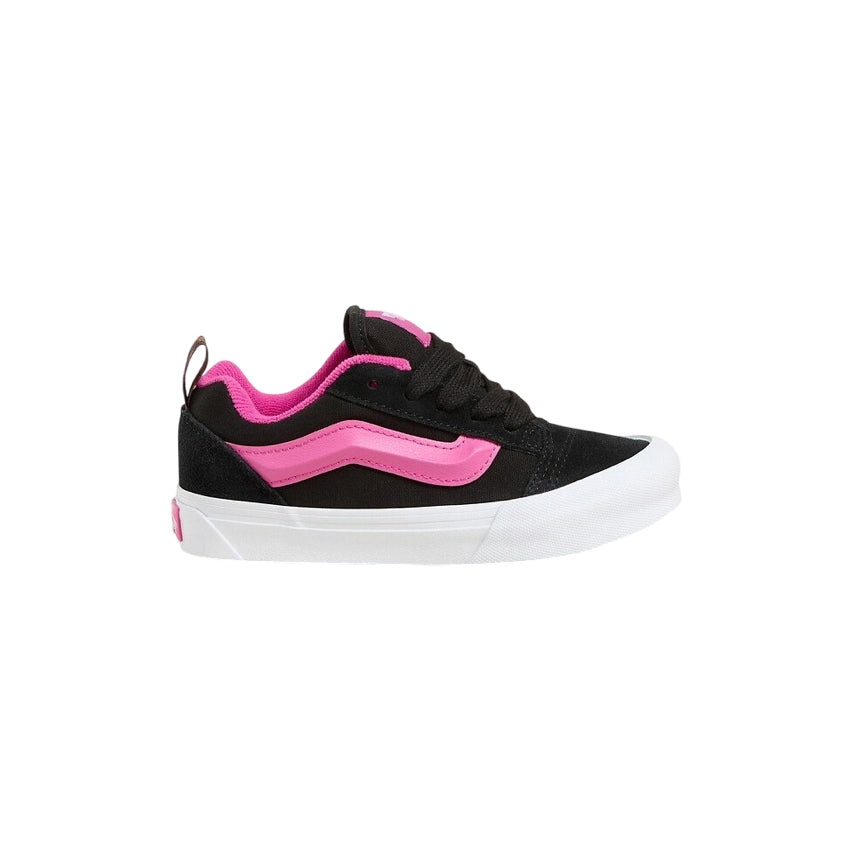 VANS - Knu Skool Elastic Lace Leopard Pop Black