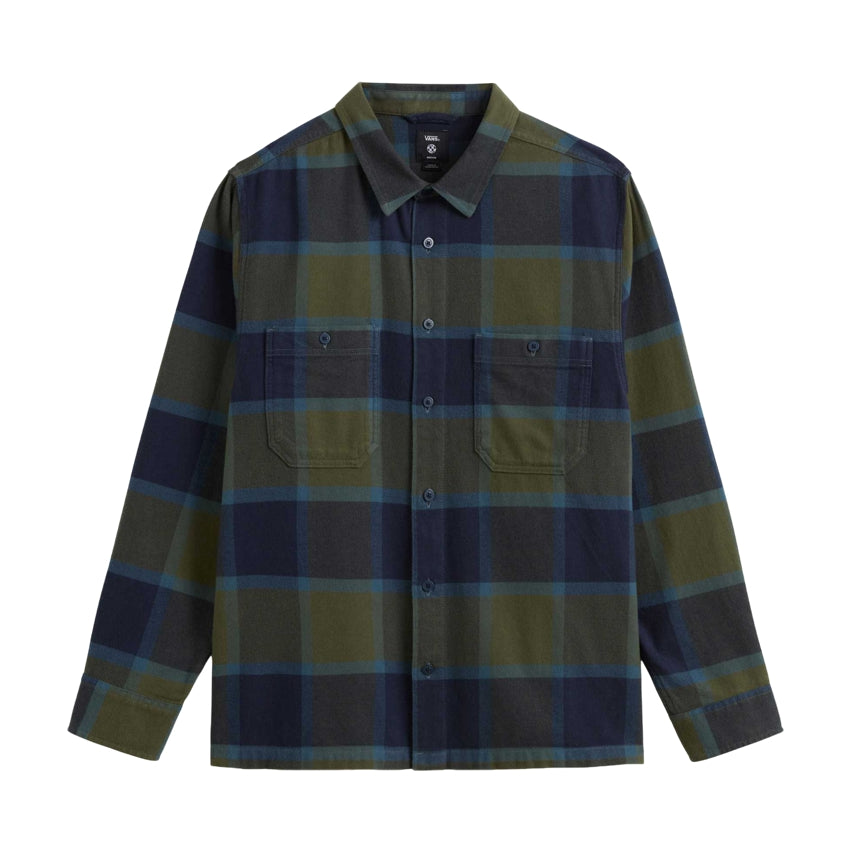 VANS - Larkspur Plaid Grape Leaf
