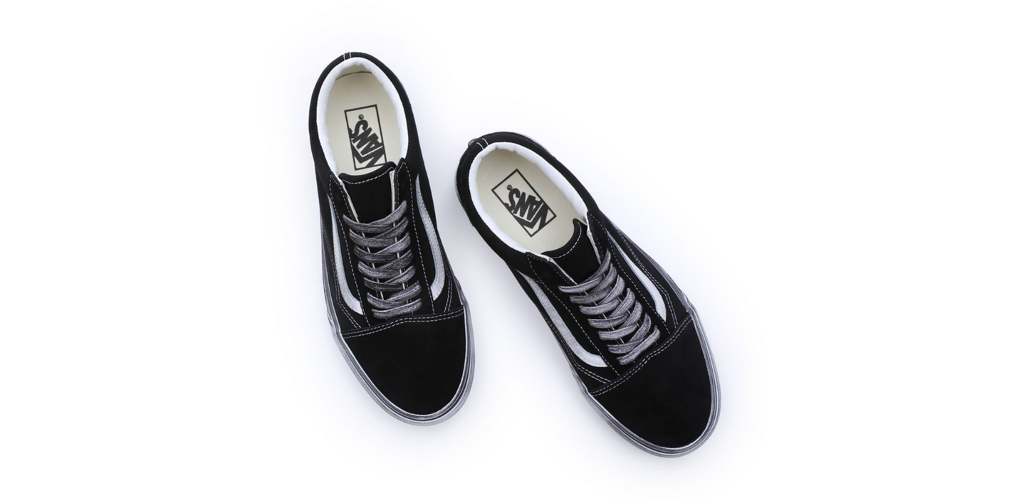 VANS - Old Skool Stressed Black White