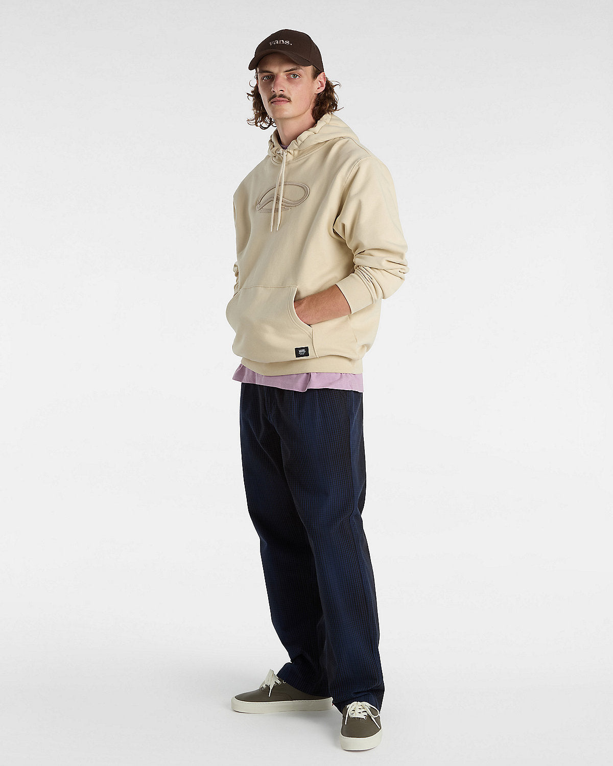 VANS - Oval Loose Fleece Po Oatmeal