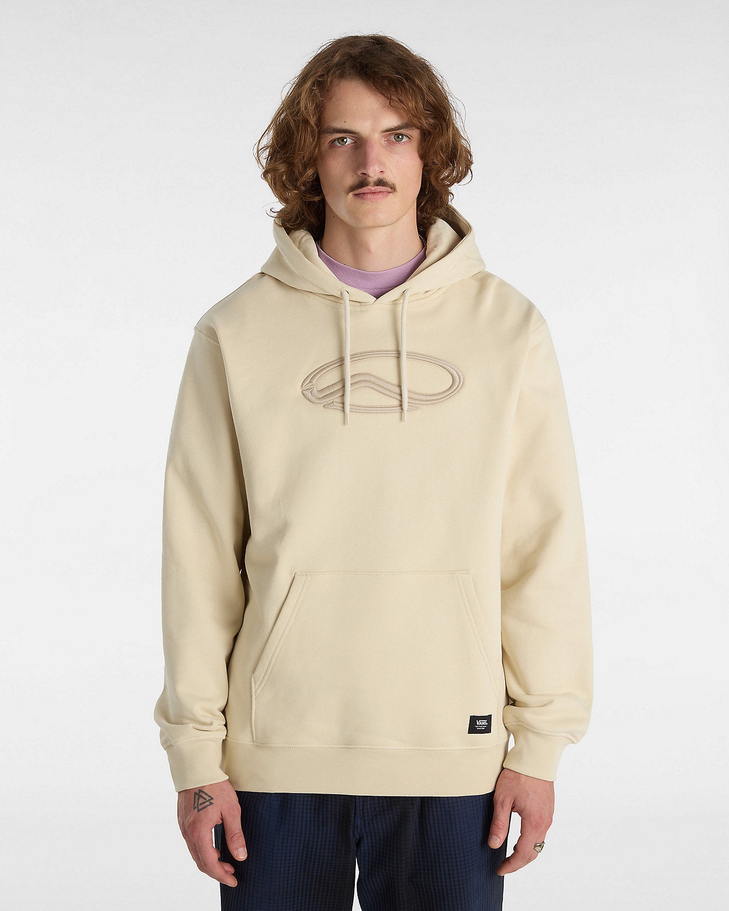 VANS - Oval Loose Fleece Po Oatmeal