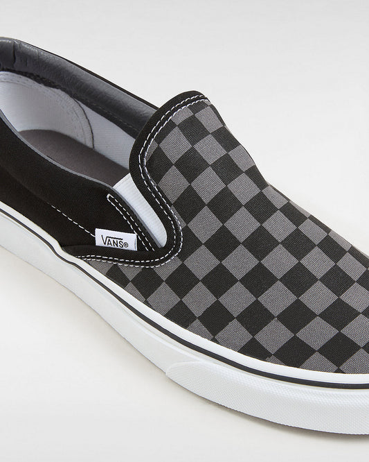 VANS - Slip-On Checkerboard Black Pewter