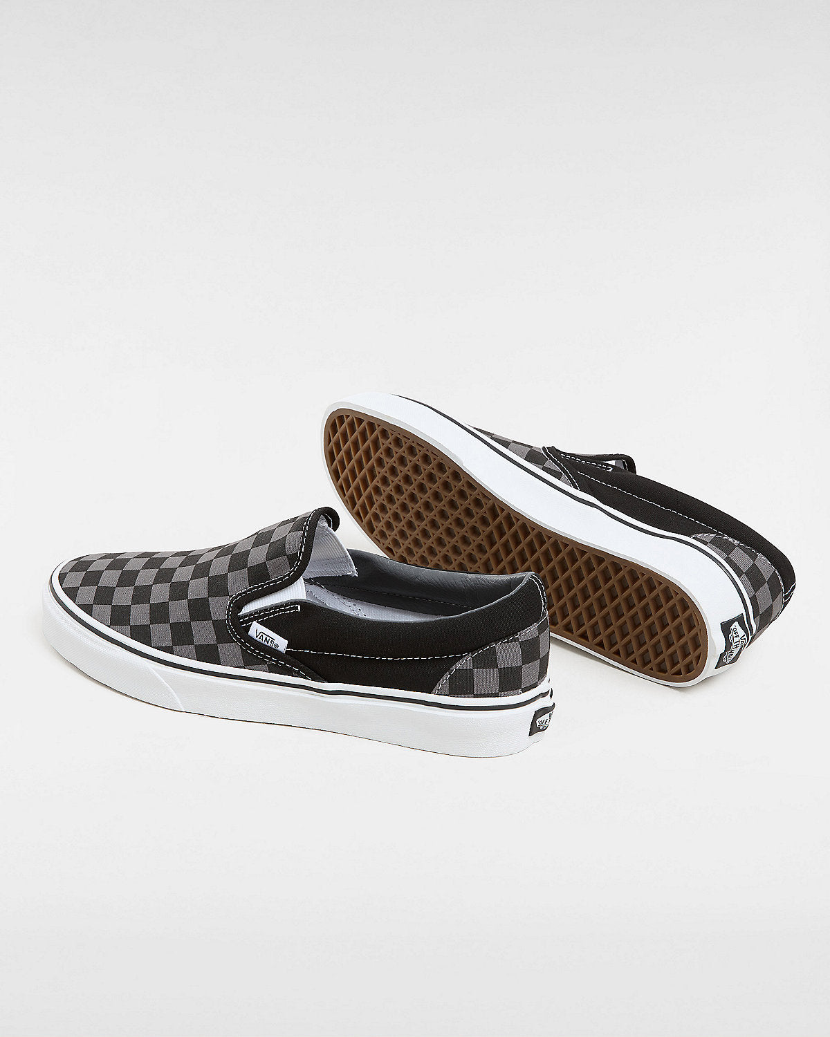 VANS - Slip-On Checkerboard Black Pewter