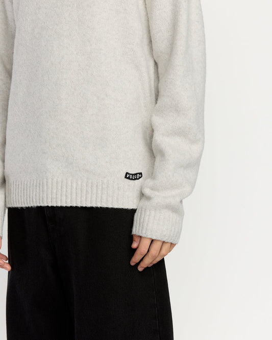 VOLCOM - Edmonder Sweater Dirty White