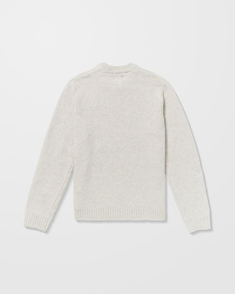 VOLCOM - Edmonder Sweater Dirty White