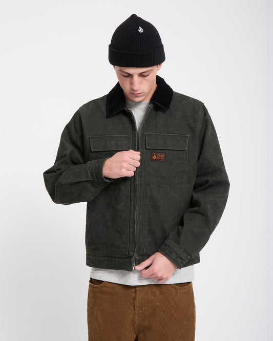 VOLCOM - Heavydust Jacket Rinsed Black
