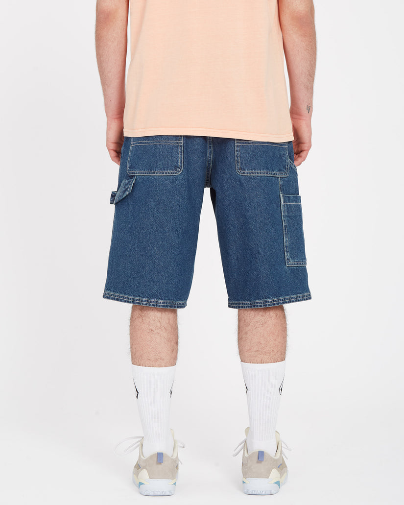 VOLCOM - Labored Denim Utility Shorts