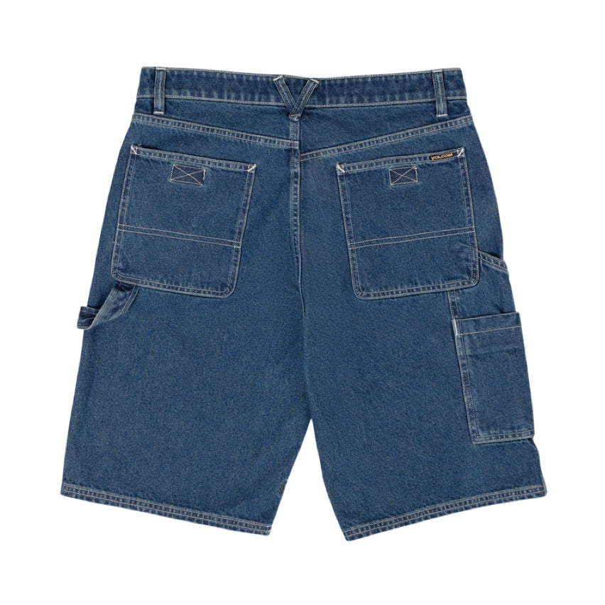 VOLCOM - Labored Denim Utility Shorts