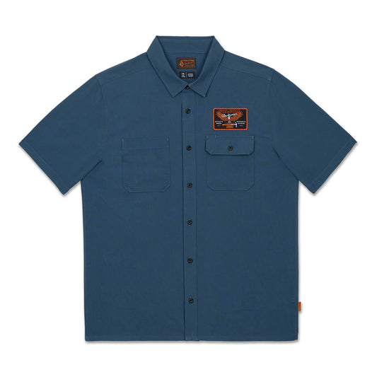 VOLCOM - Slab City Shirt Midnight Blue