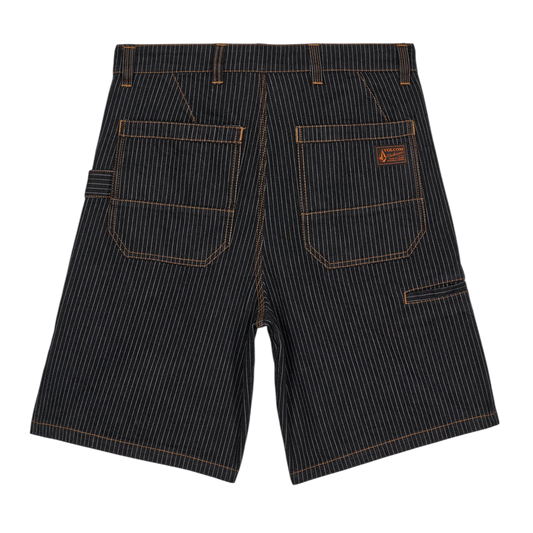 VOLCOM - Work Dialed Short Black Stripe