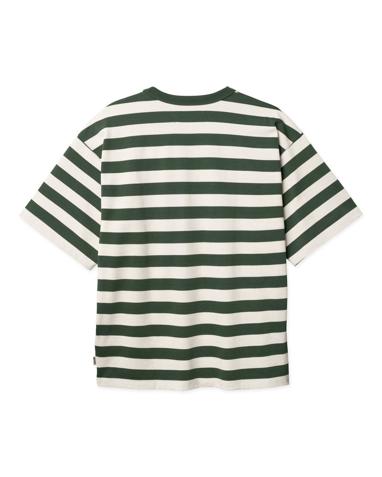 WOODBIRD - WBBeam Stripe T-Shirt Pine Green
