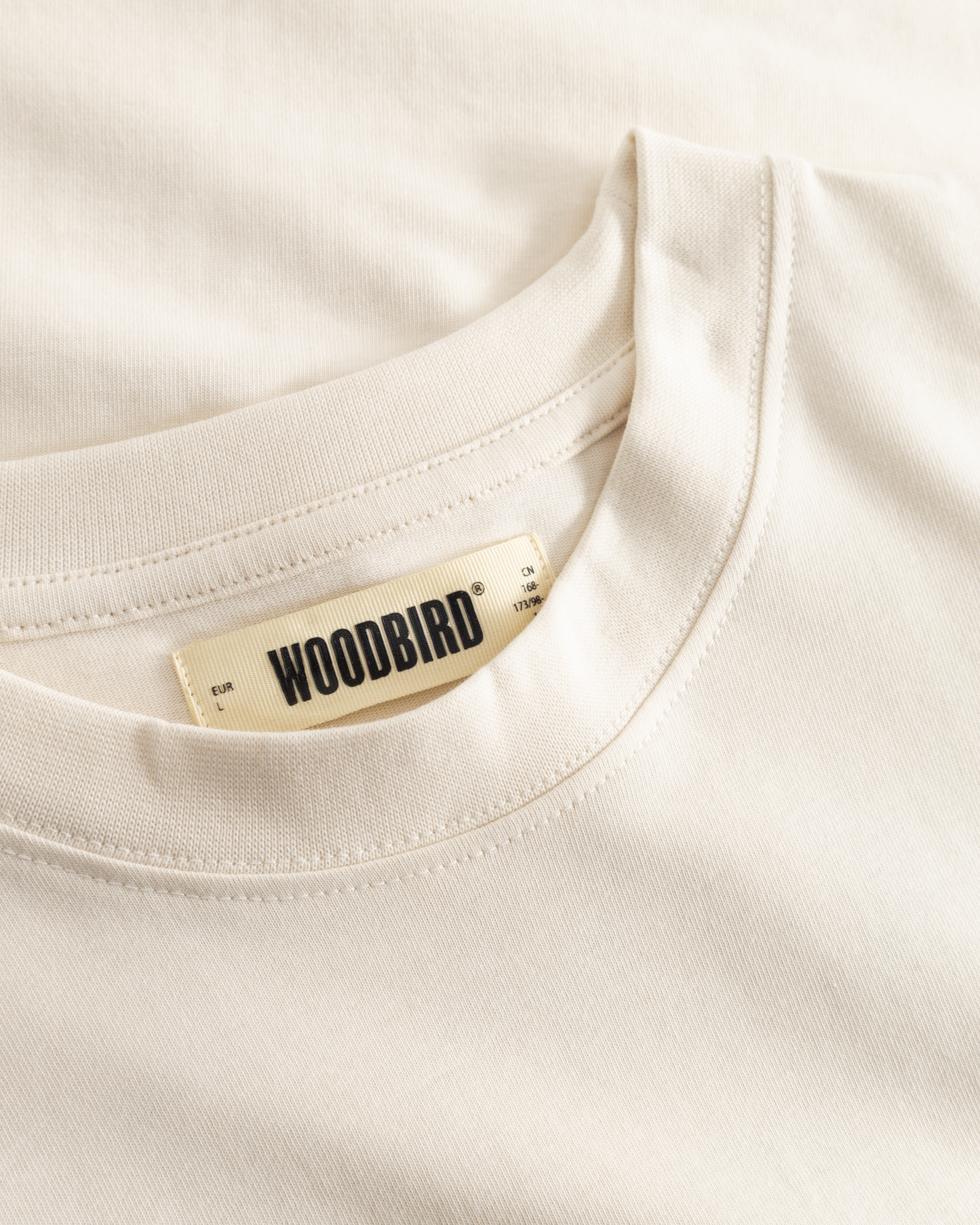 WOODBIRD - WBBeam Suma T-Shirt Offwhite