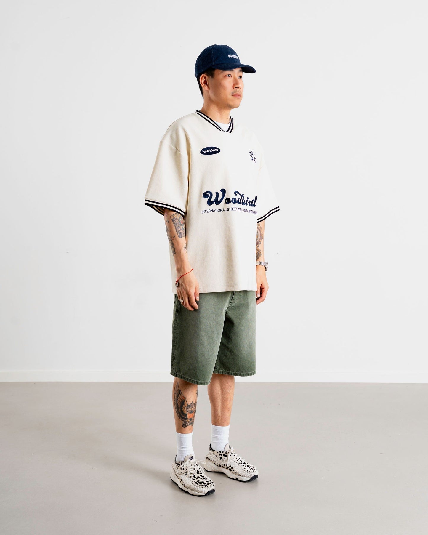 WOODBIRD - WBBeam Local Tee Off White