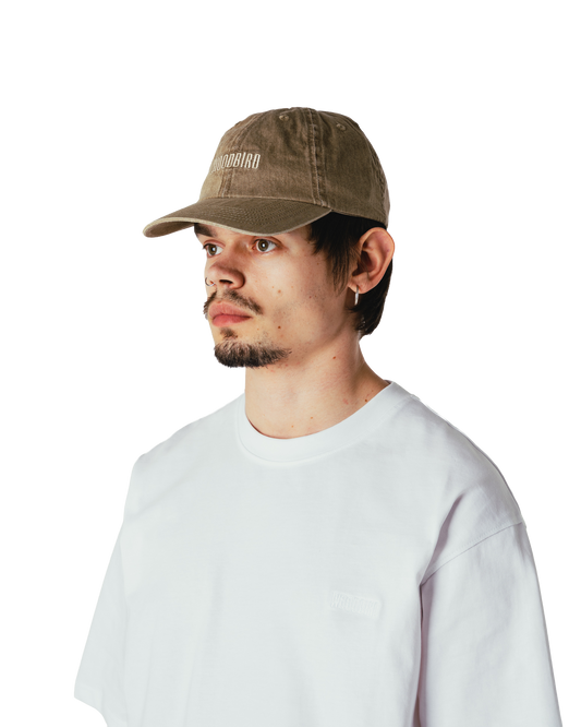 WOODBIRD - WBCore Washed Cap Light Sand