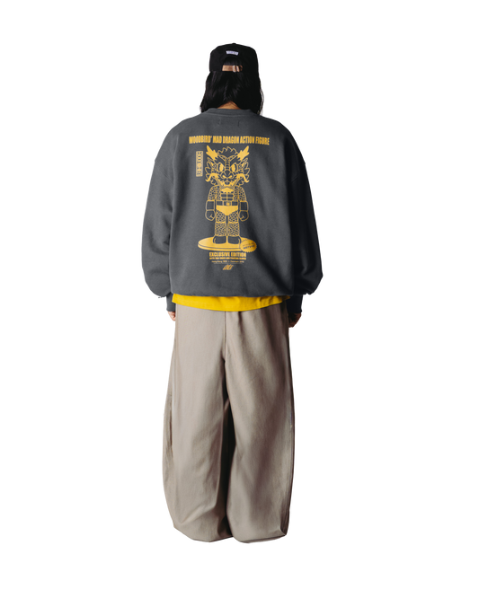 WOODBIRD - WBDuke Action Crew Sweats State Blue