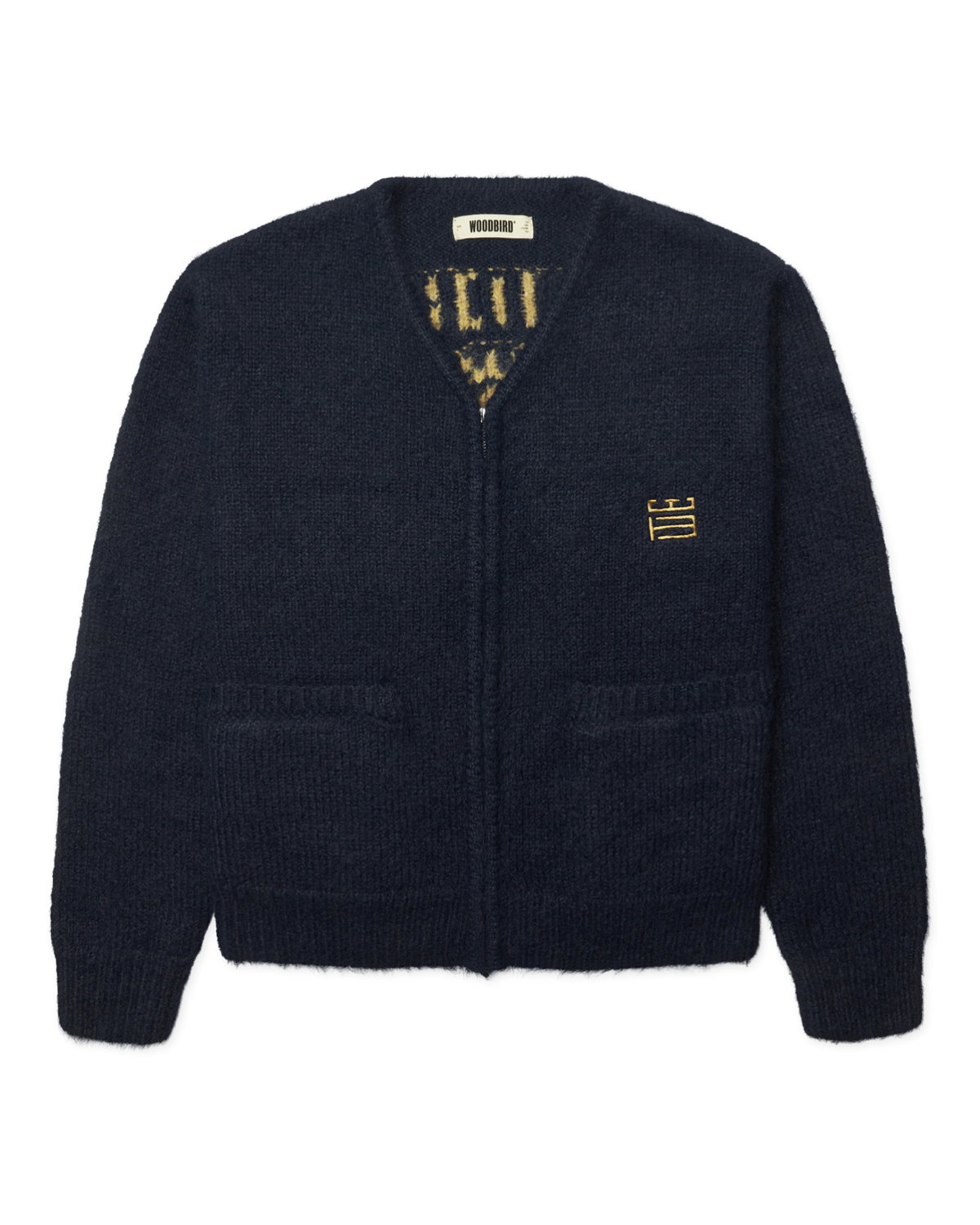 WOODBIRD - WBKoon Zip Tiger Cardigan