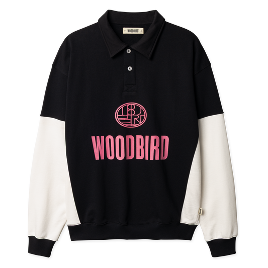 WOODBIRD - WBLoke Sport Sweat Polo Black