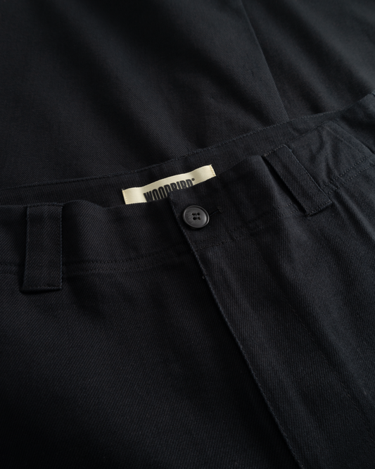 WOODBIRD - WBWu Chino Pants Black