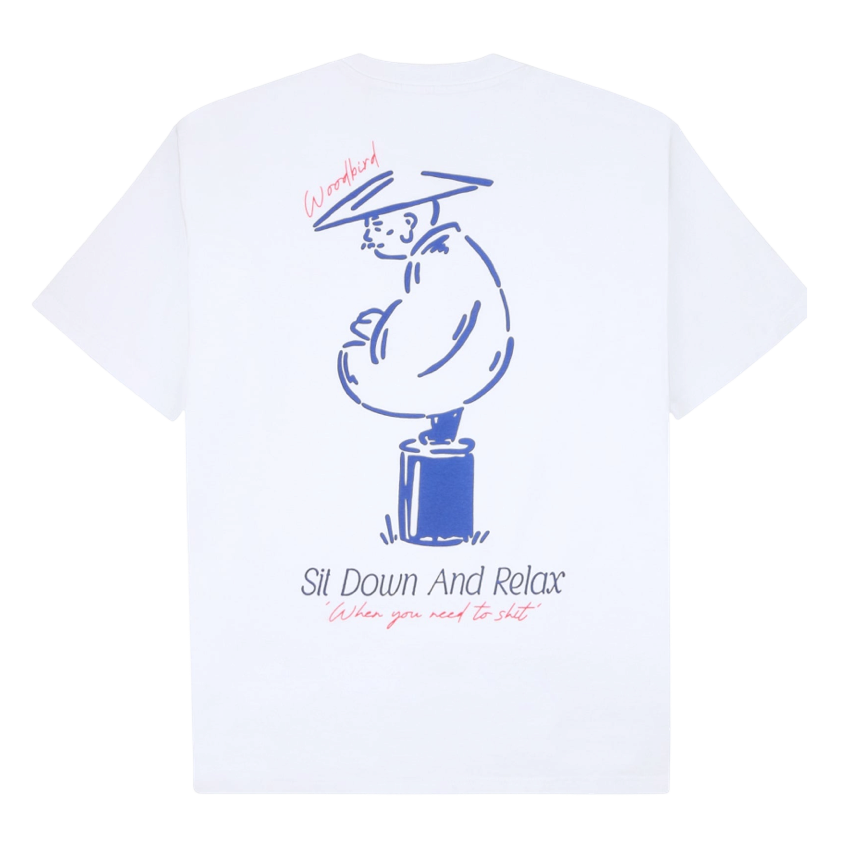 WOODBIRD - WBBaine Pose T-shirt White