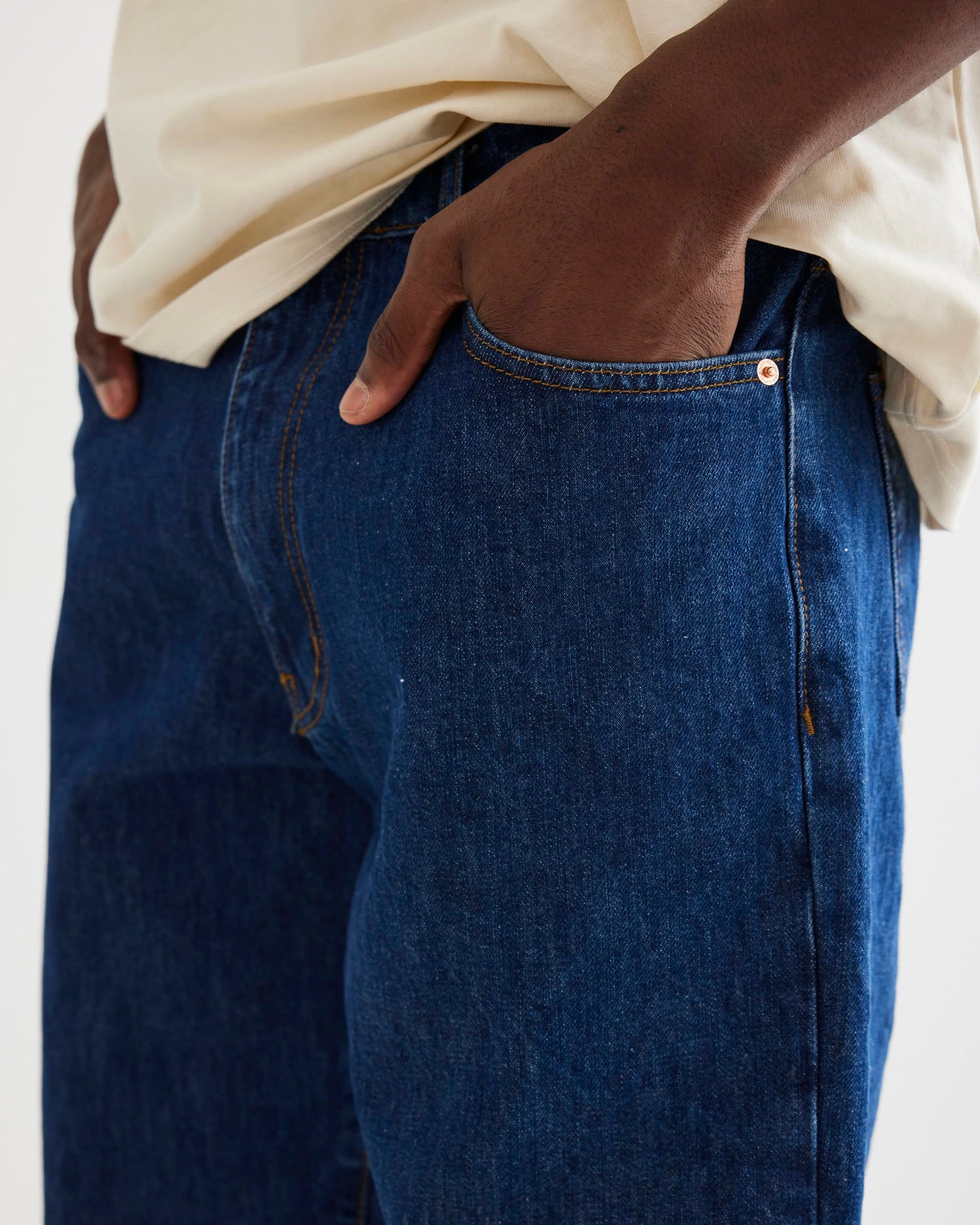 WOODBIRD - Leroy 90s Rinse Jeans Blue