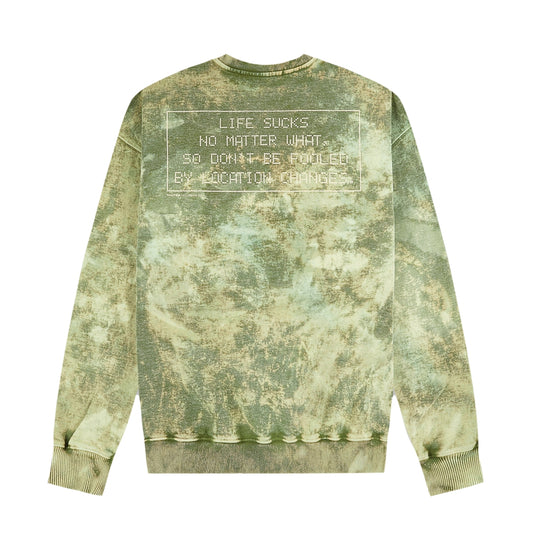 IUTER - Life Sucks Crewneck