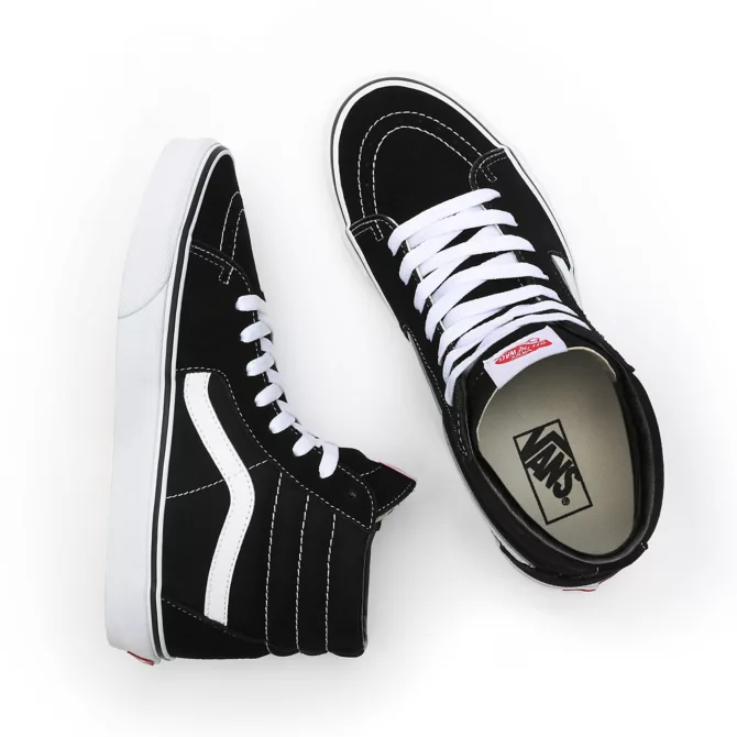 VANS - SK8-HI Black/White