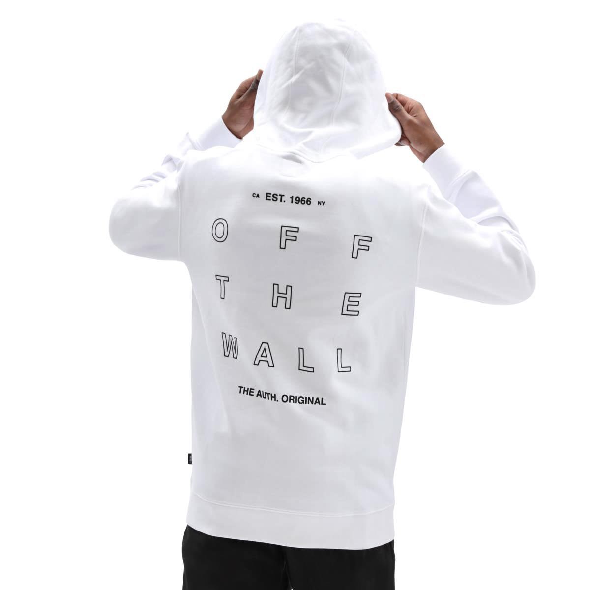 VANS - Sequence Po Hoodie White