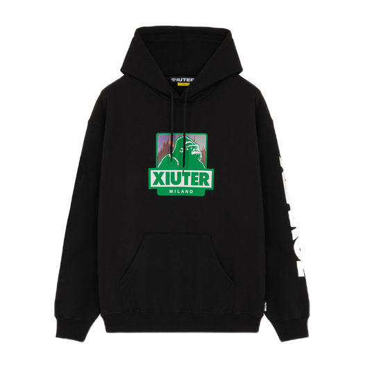 IUTER - XIuter Logo Hoodie Black