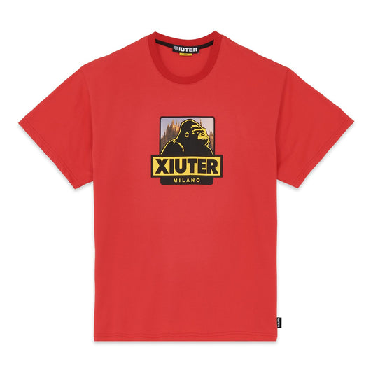 IUTER - XIuter Logo Tee Crimson