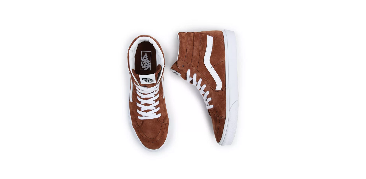 VANS - SK8-HI Pig Suede Tortoise Shell